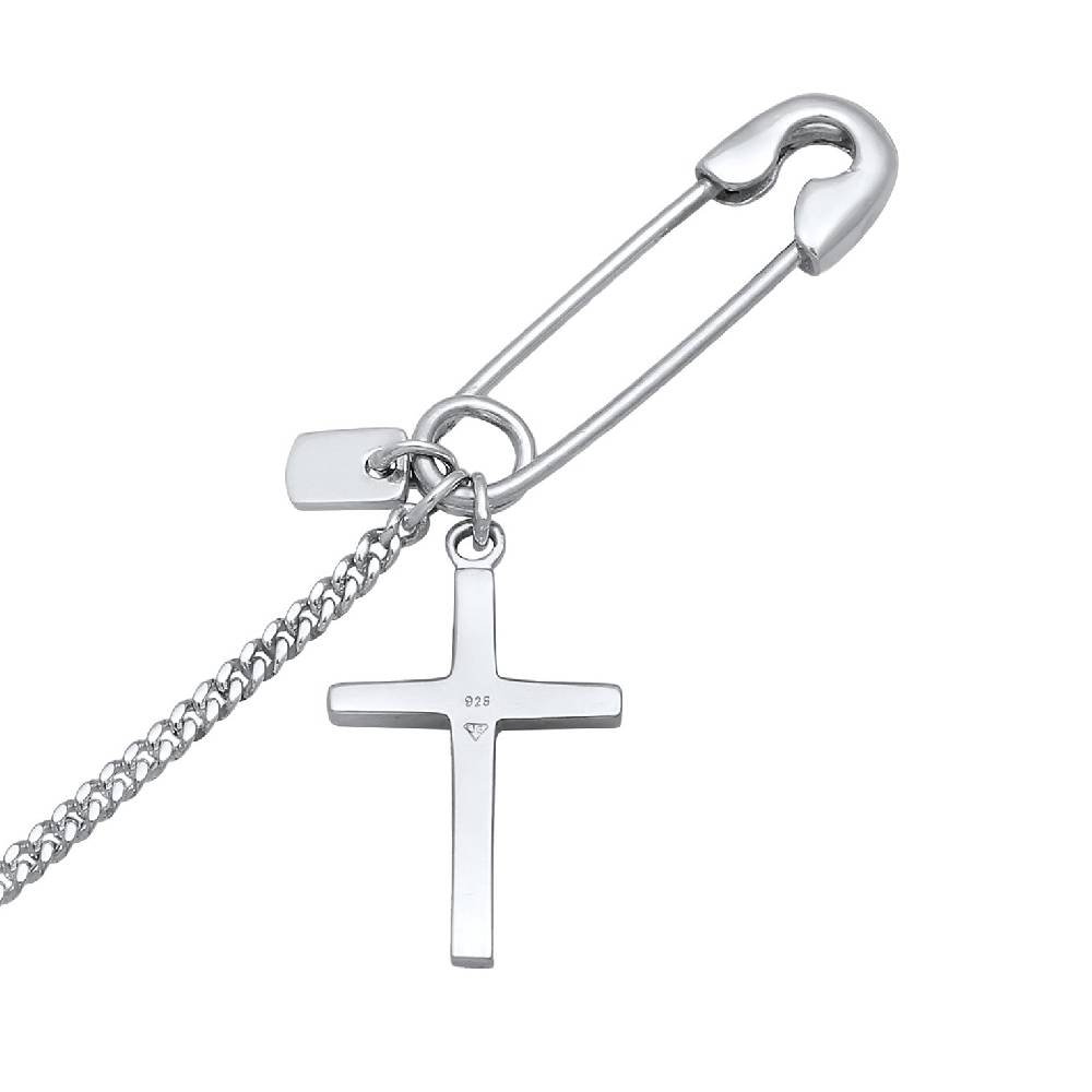 Kuzzoi Kragenkette Kreuz Online Outlet