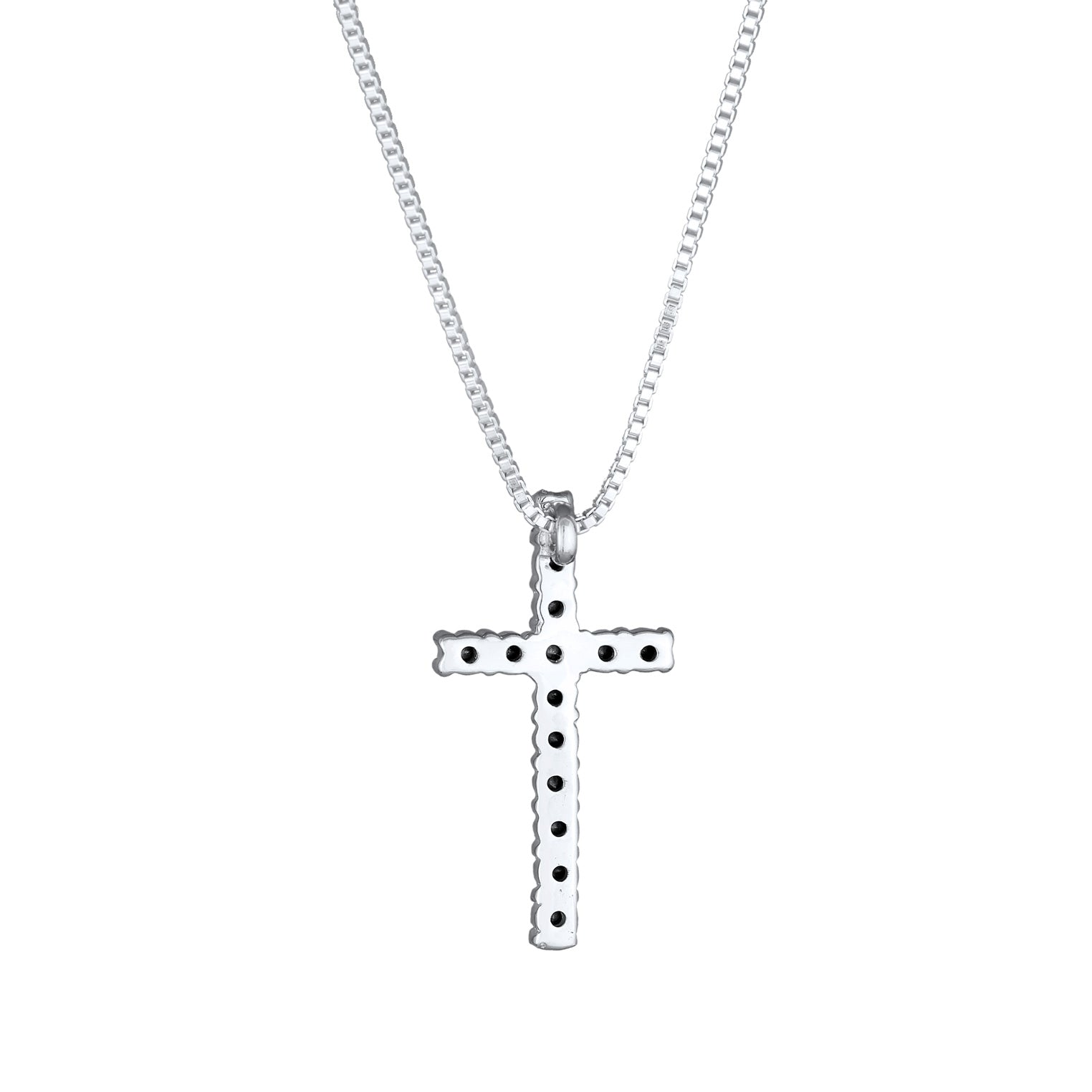 Kuzzoi Halskette Kreuz | Kristalle (Weiß) Bestseller