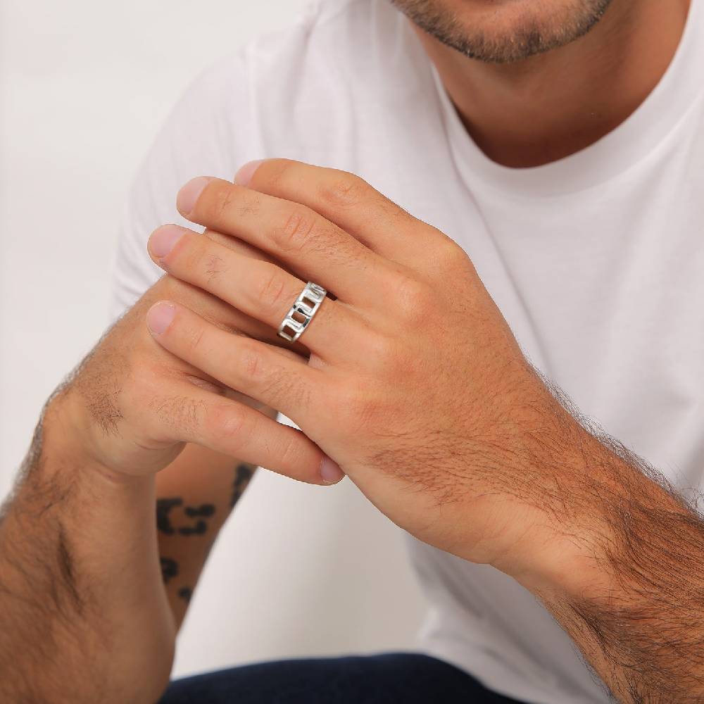 Kuzzoi Ring Chunky Chain Bis zu 50% Rabatt
