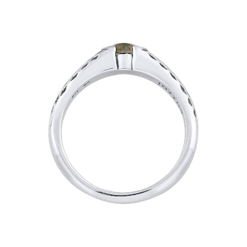 Kuzzoi Bandring Vintage | Labradorit (Grau) 2025