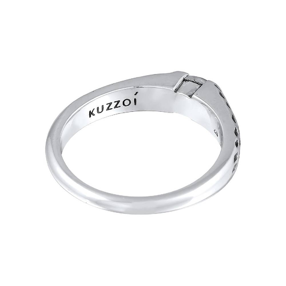 Kuzzoi Bandring Vintage | Labradorit (Grau) 2025