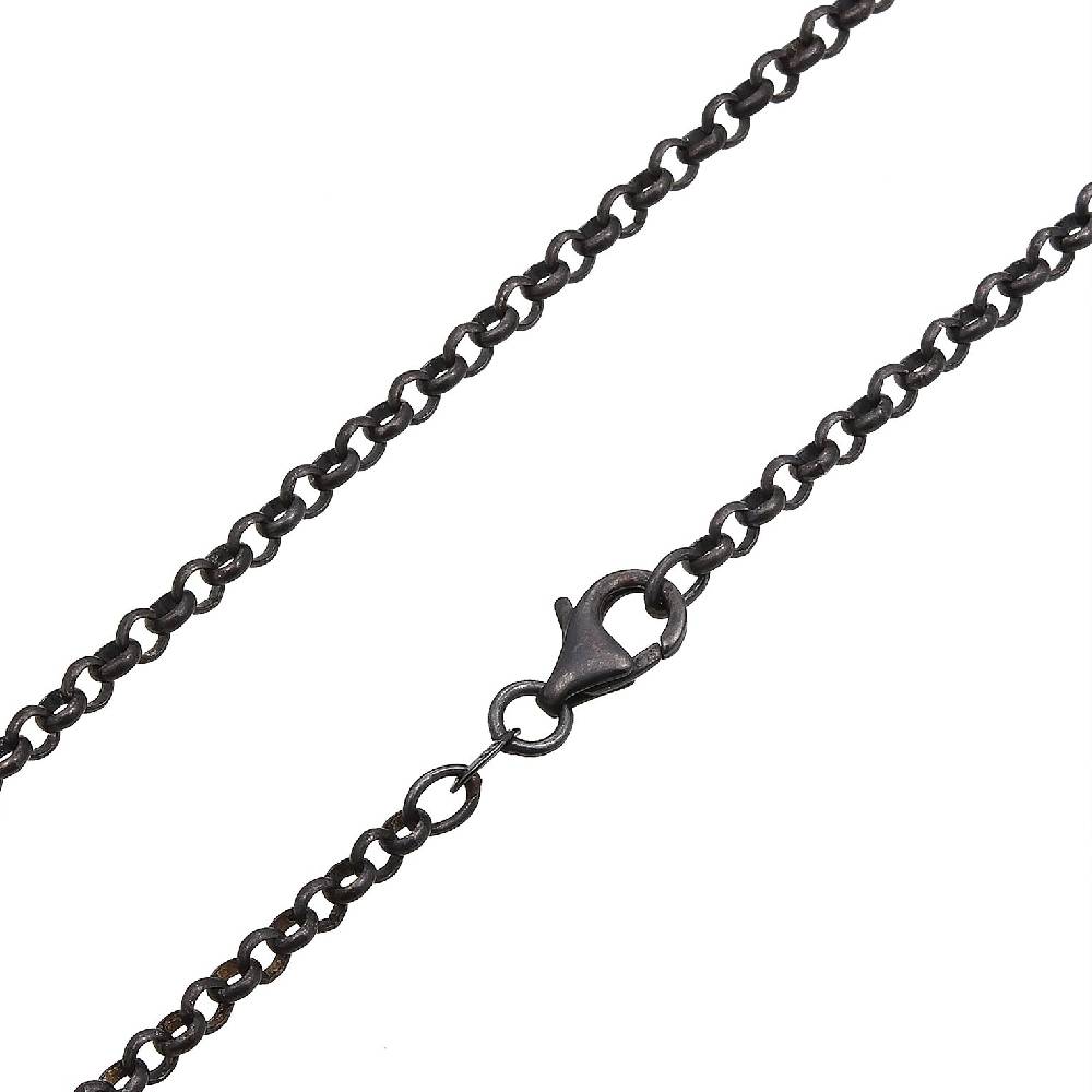 Kuzzoi Halskette Flügel | Zirkonia (Schwarz) Verkauf