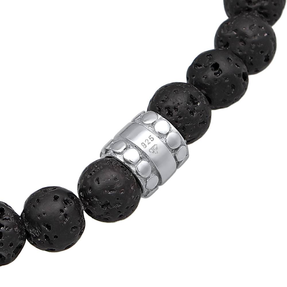 Kuzzoi Armband Beads | Lava (Schwarz) Begrenztes Angebot