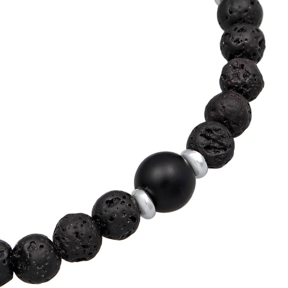 Kuzzoi Armband Beads | Lava (Schwarz) Begrenztes Angebot