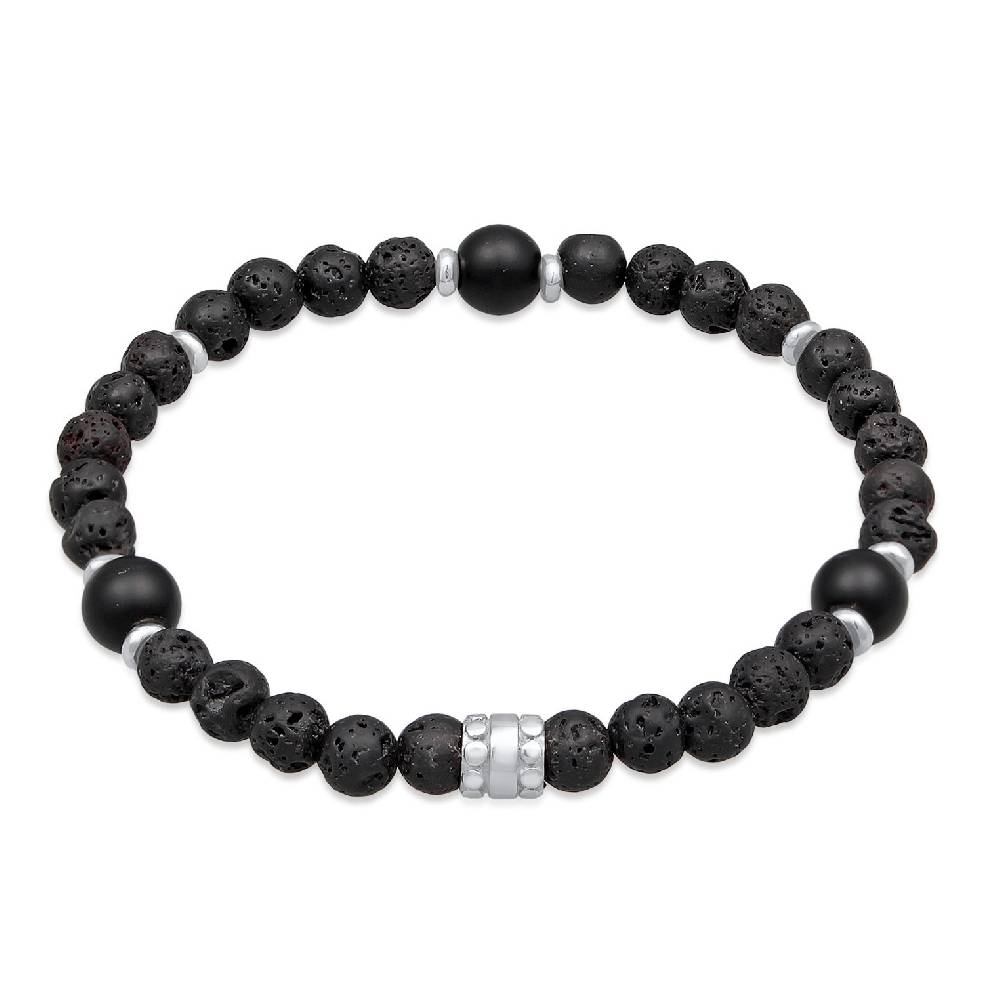 Kuzzoi Armband Beads | Lava (Schwarz) Begrenztes Angebot