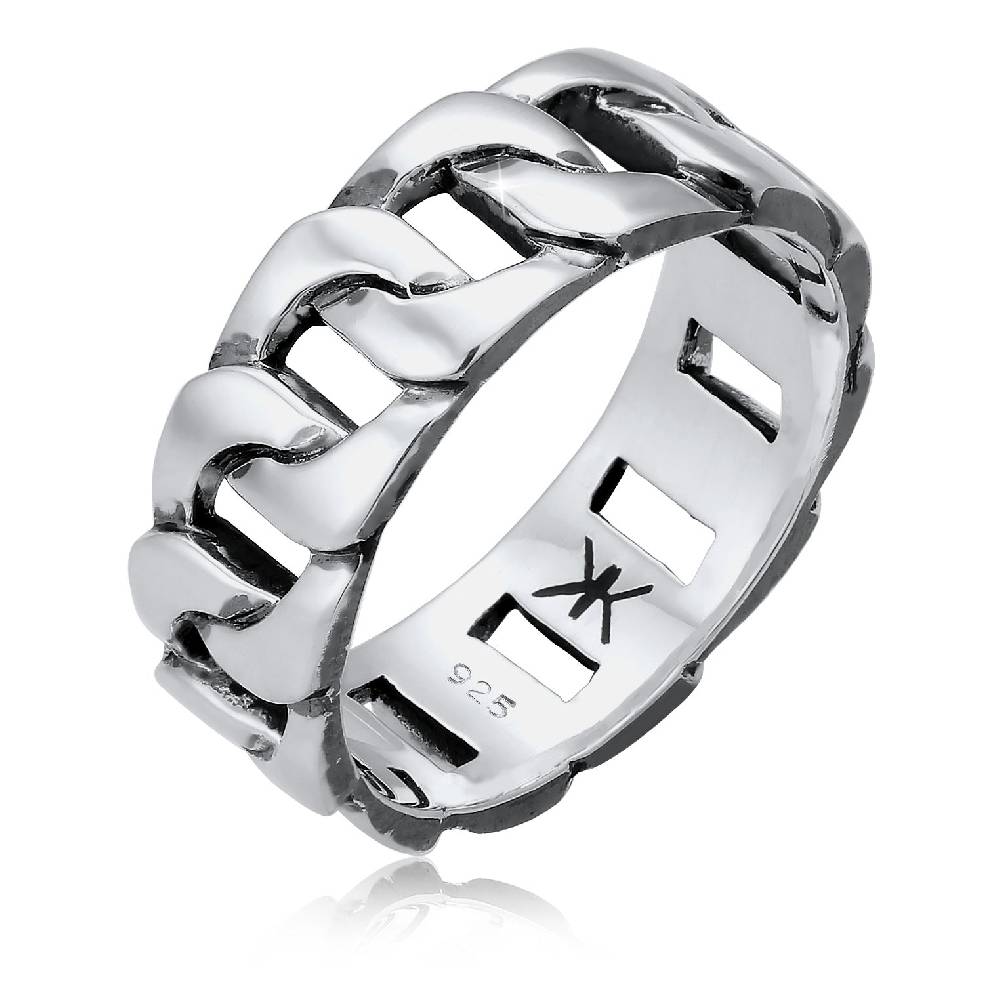 Kuzzoi Bandring Chunky Chain Valentinstagsangebot