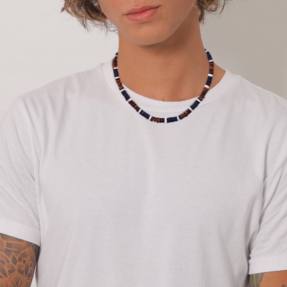 Kuzzoi Halskette Surfer Style | Heishi Beads Osterangebot