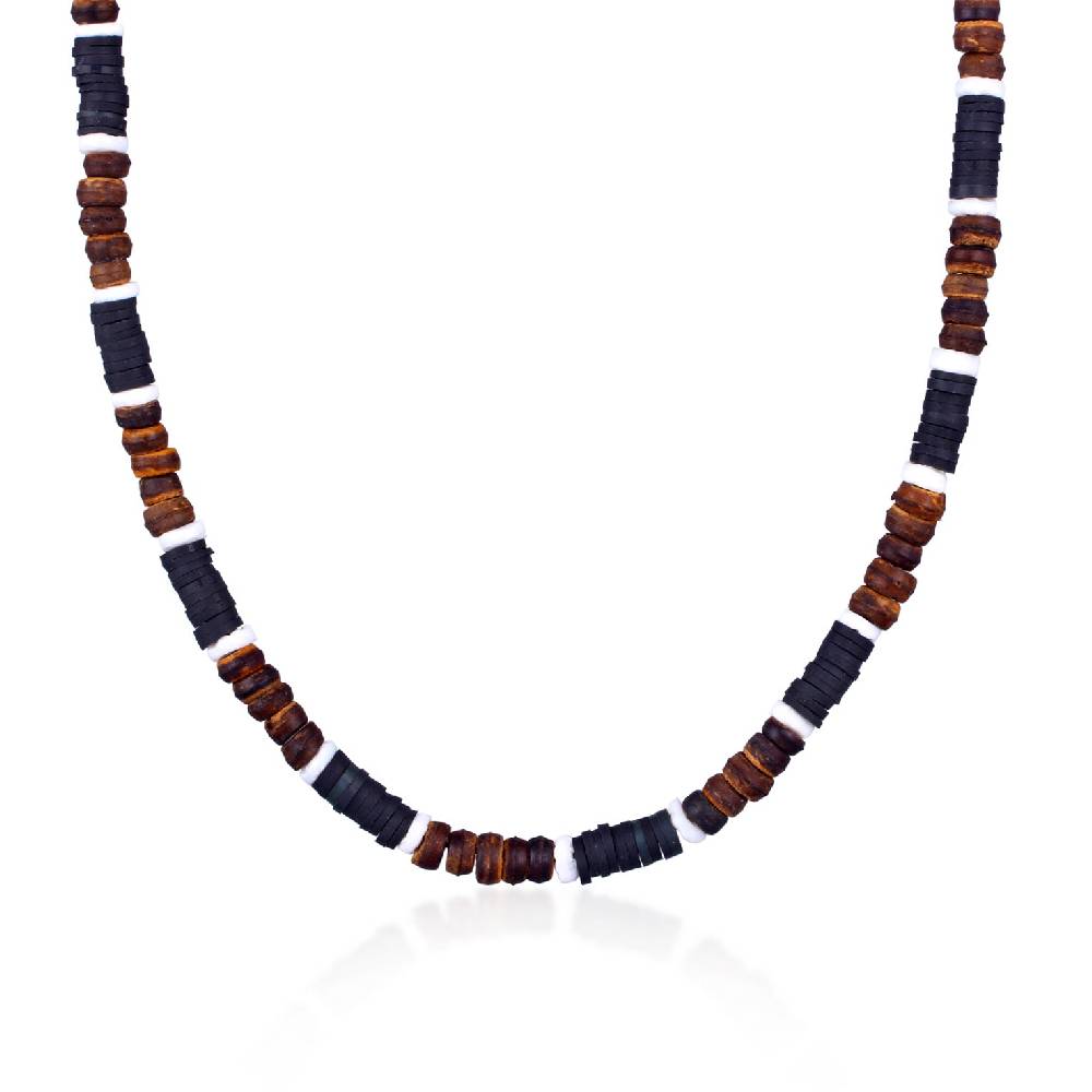Kuzzoi Halskette Surfer Style | Heishi Beads Osterangebot