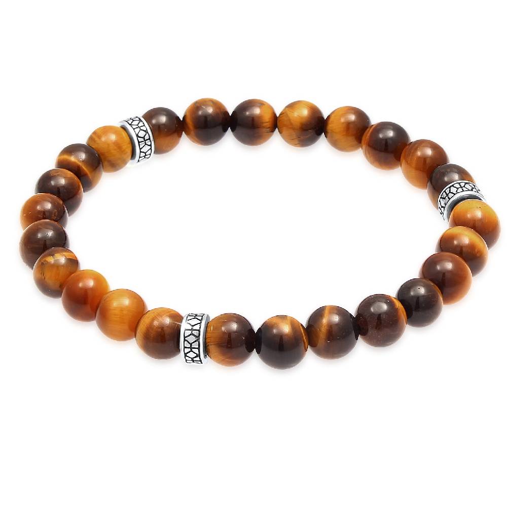 Kuzzoi Armband Vintage | Tigerauge (Braun) Wochenangebot