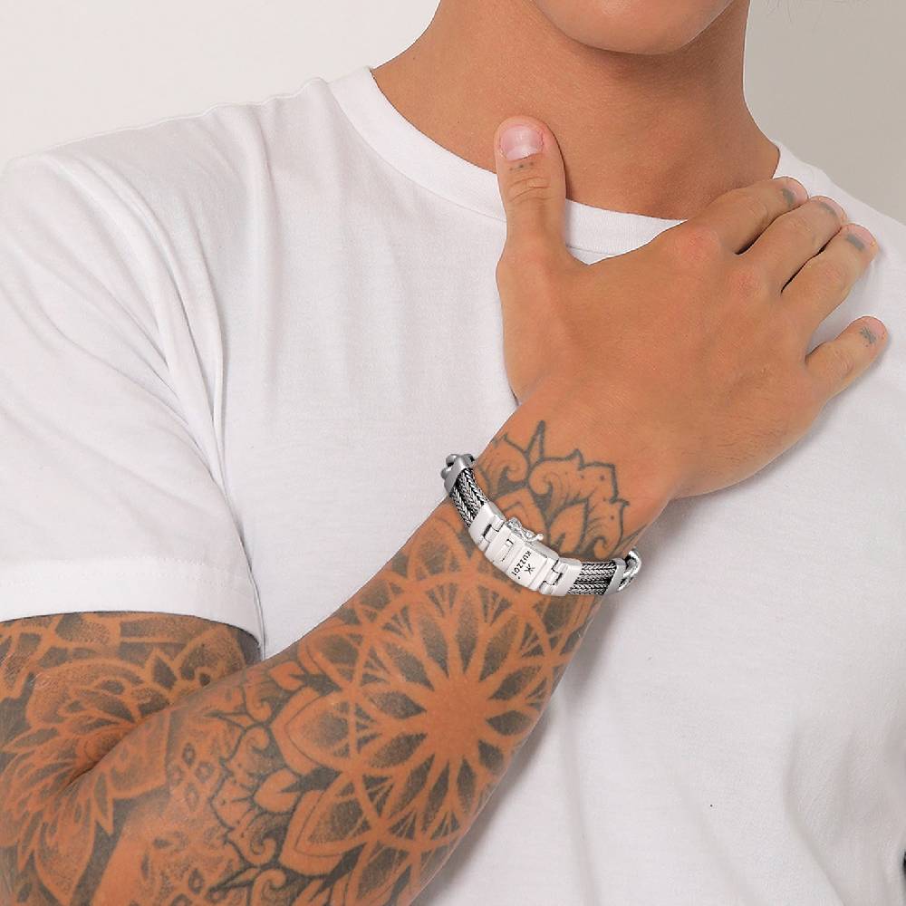 Kuzzoi Armband Robust Kastenverschluss Black Friday Preise