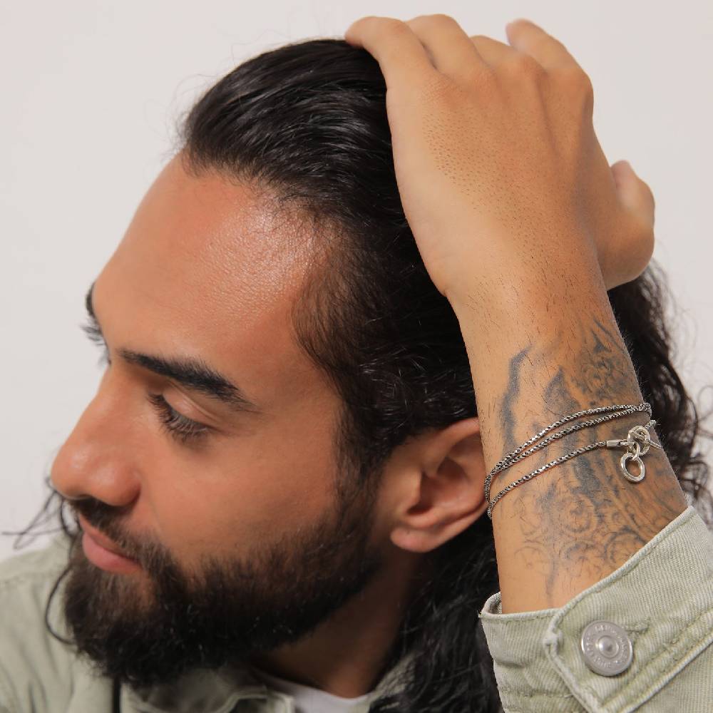 Kuzzoi Armband Kordelkette T-Bar Neueste Mode