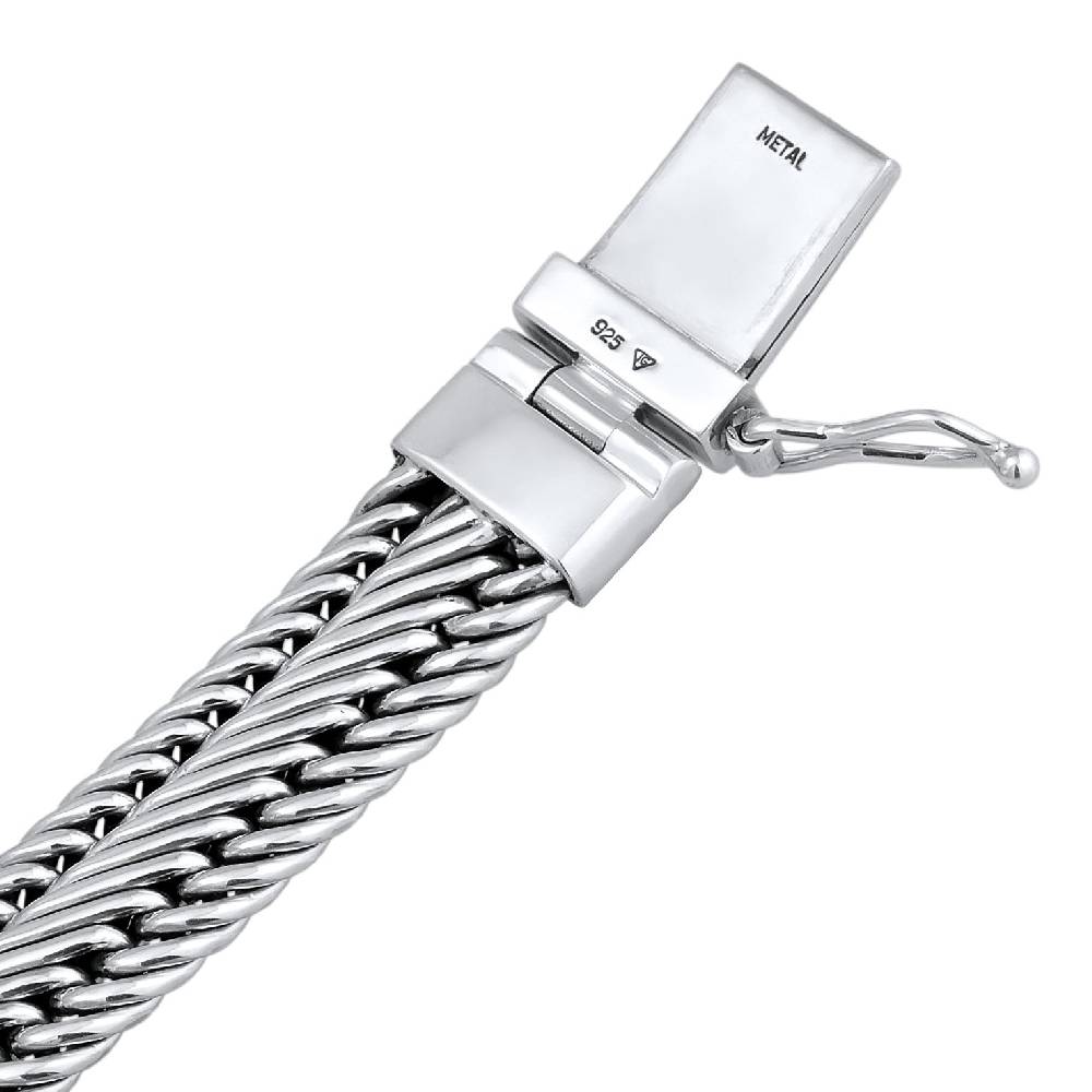 Kuzzoi Glieder-Armband Kastenverschluss Blitzangebot