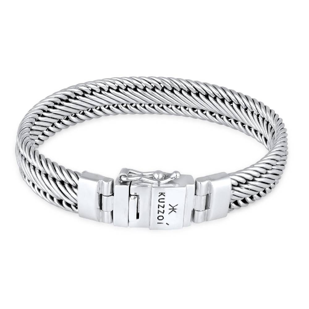 Kuzzoi Glieder-Armband Kastenverschluss Blitzangebot
