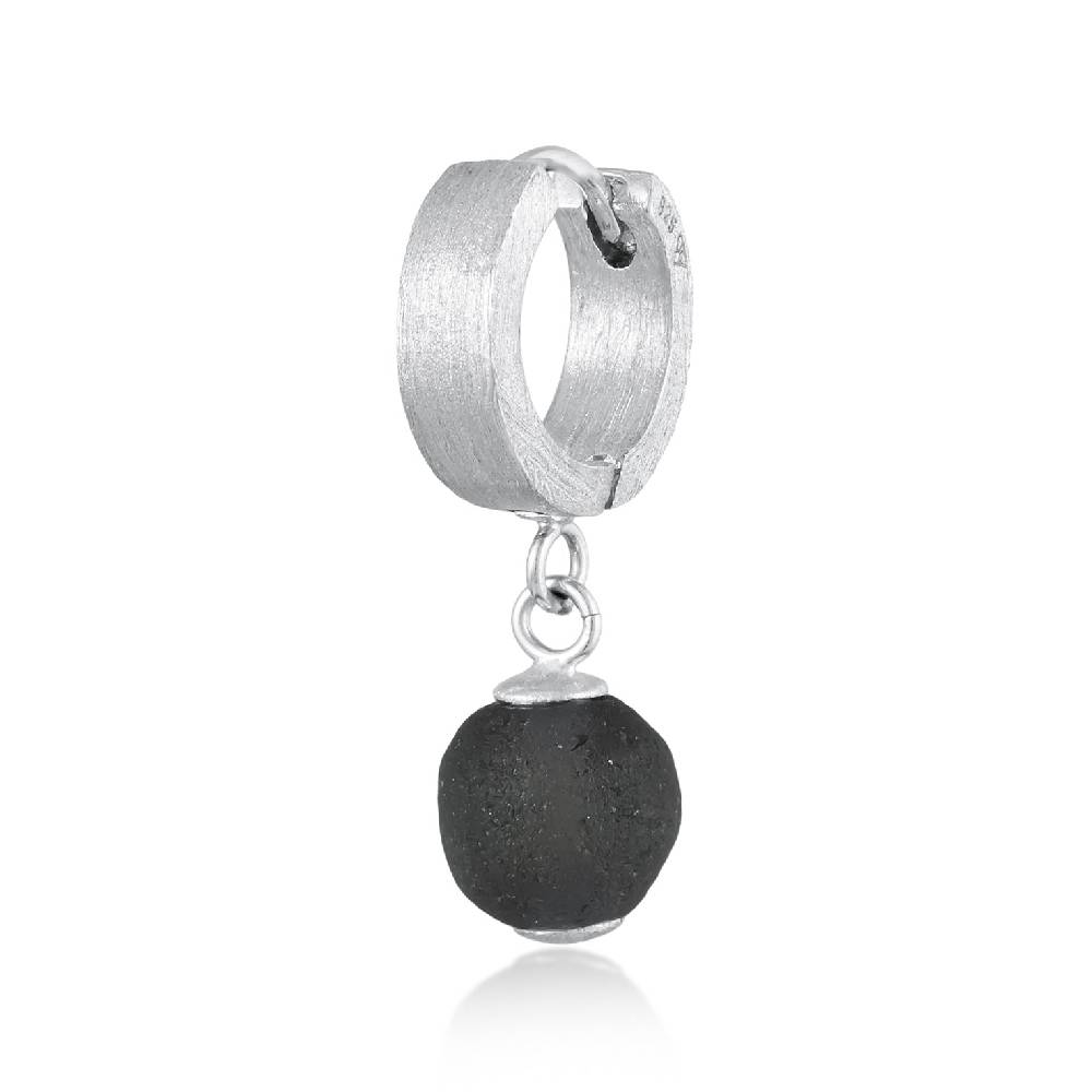 Kuzzoi Single Creole | Glasperle (Schwarz) Neuheiten