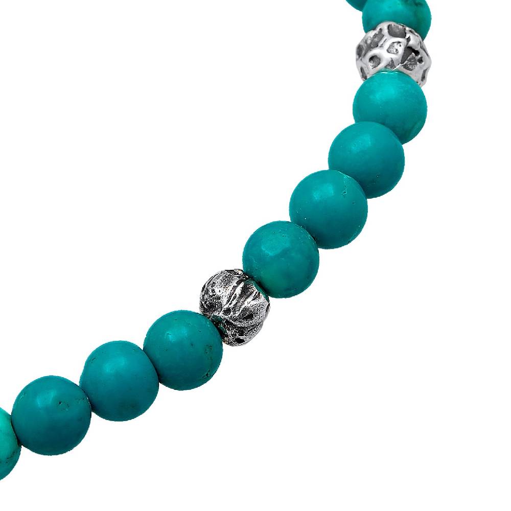 Kuzzoi Armband Beads | Howlith (Türkis) Letzter Tag
