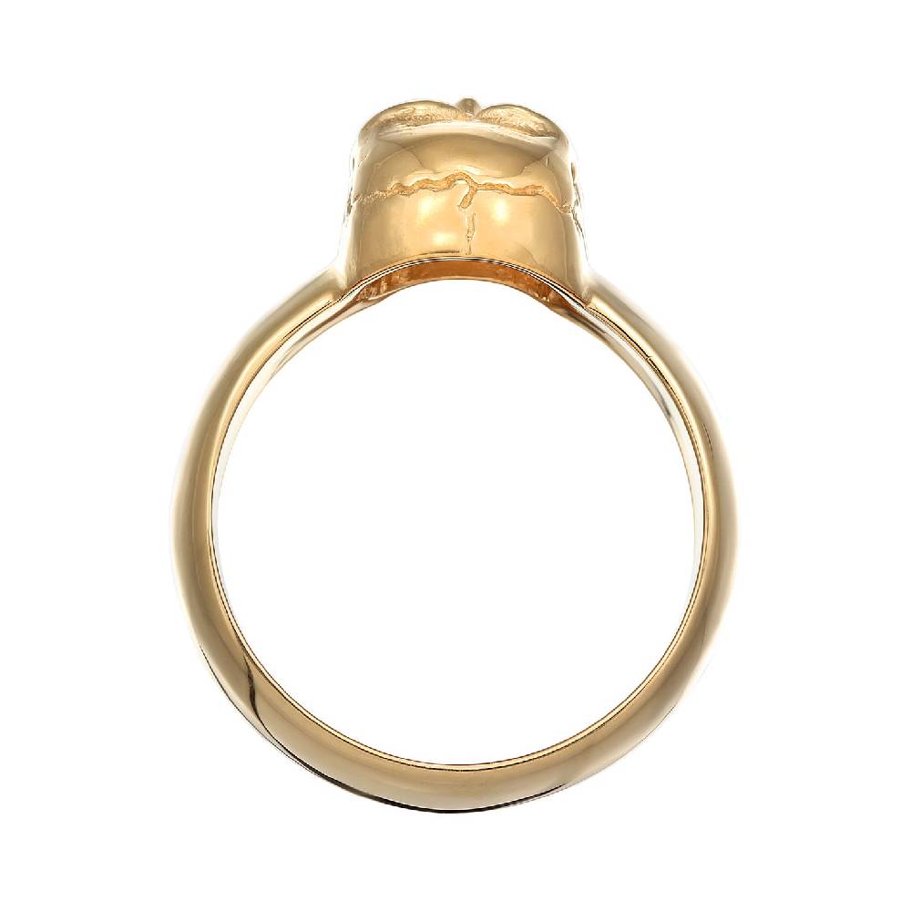 Kuzzoi Siegelring Totenkopf Super Rabatt