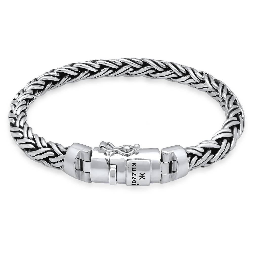 Kuzzoi Panzer-Armband Geflochten Riesige Rabatte