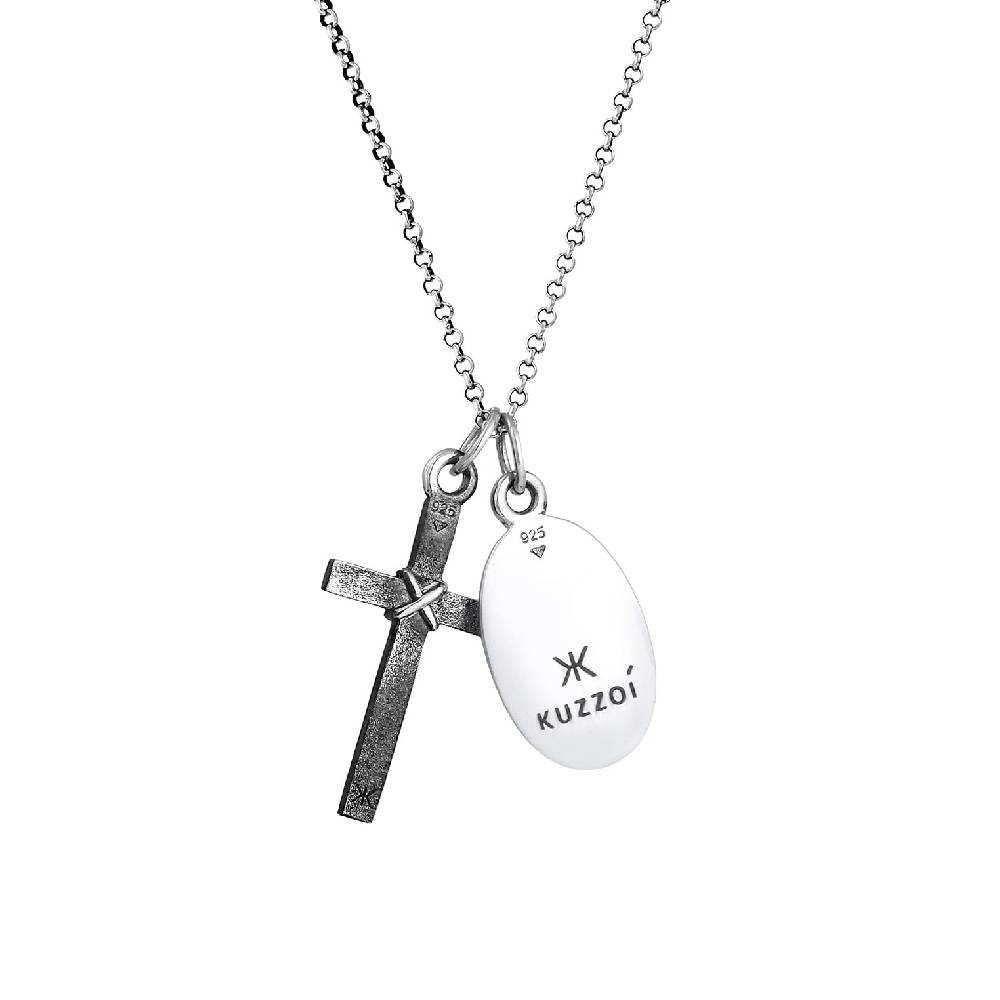 Kuzzoi Halskette Marienbild Kreuz Clearance-Verkauf