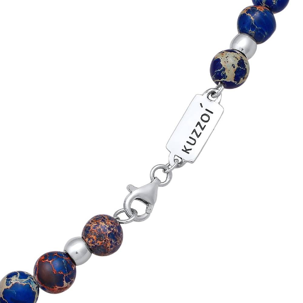 Kuzzoi Halskette Beads | Achat (Blau) Kauf eins, bekomm eins gratis