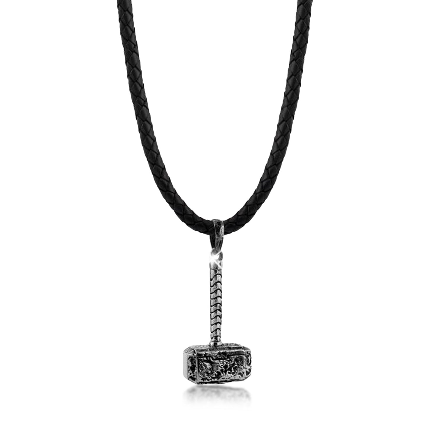 Kuzzoi Halskette Hammer | Leder Sonderangebot der Fabrik