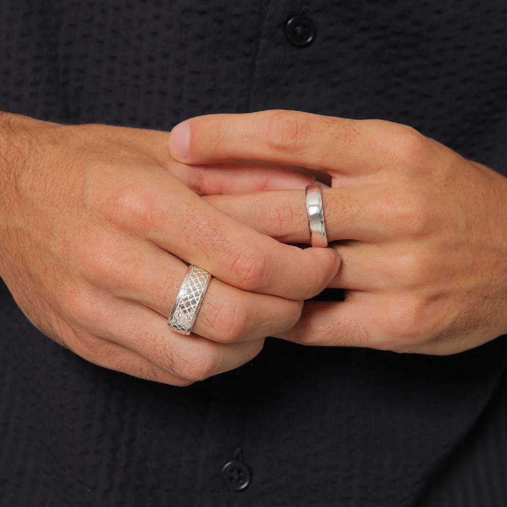 Kuzzoi Bandring 2er Set Struktur Hotsell