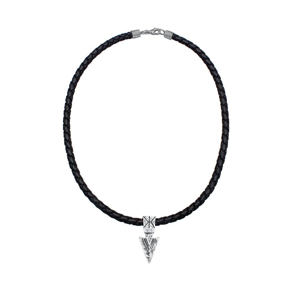 Kuzzoi Halskette Pfeil Anhänger | Leder Blitzangebot