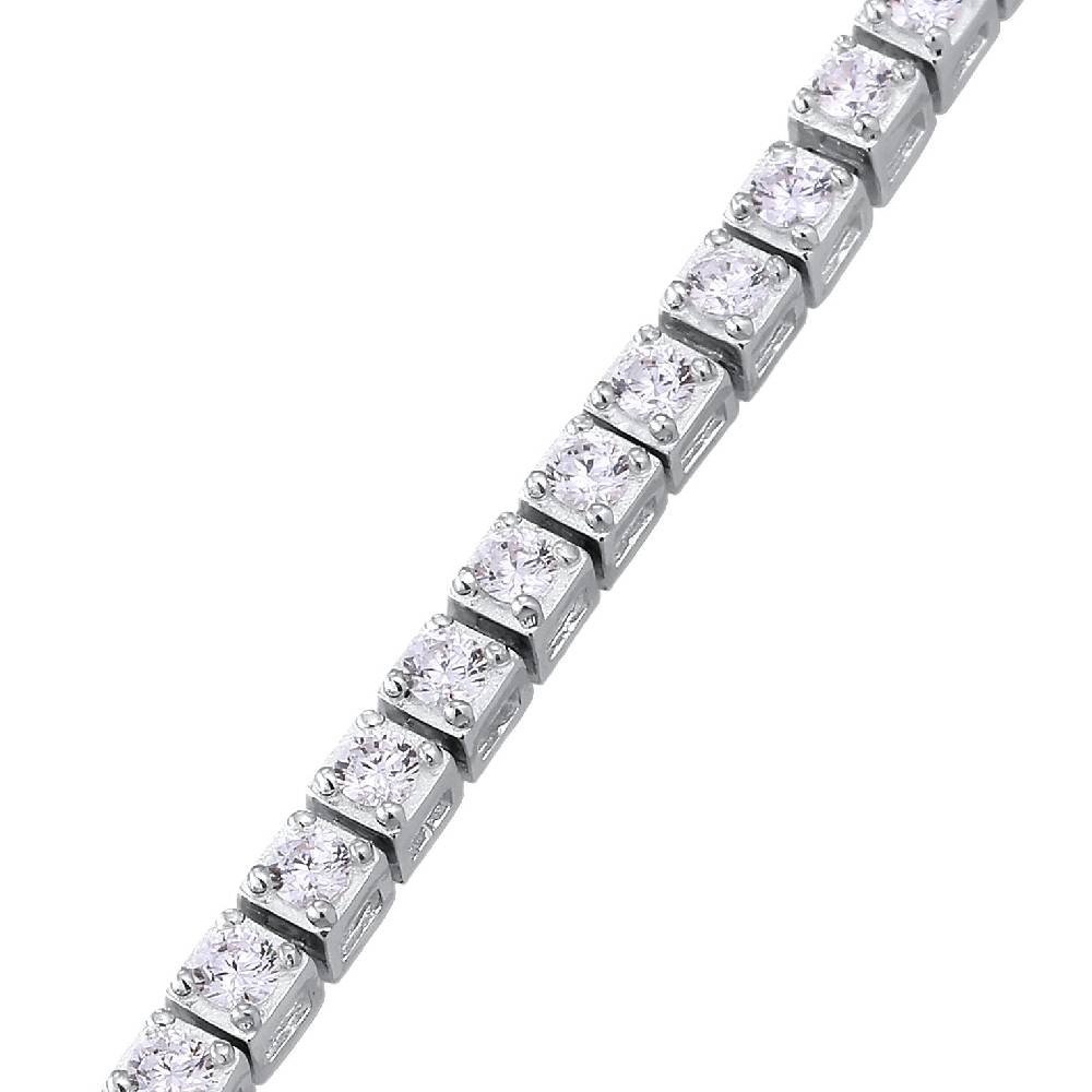 Kuzzoi Armband | Zirkonia Rund Sonderangebot der Fabrik