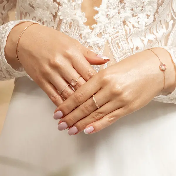 Leaf Jewelry Ring DAZZLE mit Diamanten, 14K Weißgold Bis zu 65% Rabatt