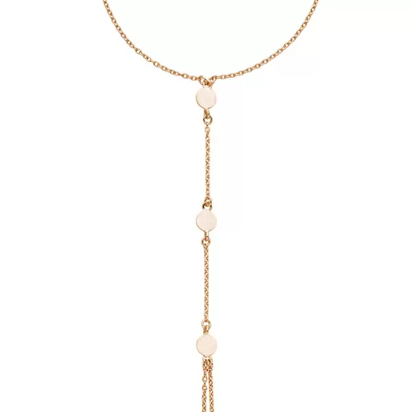 Leaf Jewelry Hand Chain Platelet, 18K Rosegold vergoldet Günstiger Verkauf
