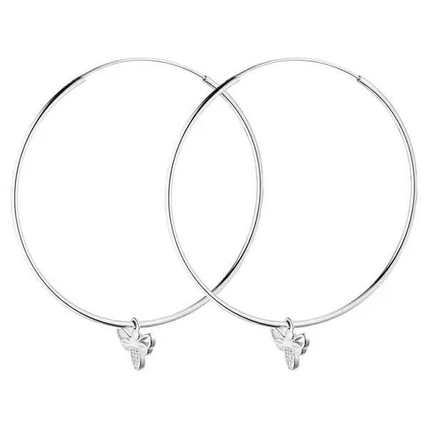 Leaf Jewelry Creole Bee Happy, 925 Sterlingsilber Begrenztes Angebot