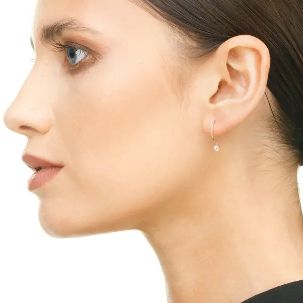 Leaf Jewelry Ohrringe Cabochon, Mondstein, 14 K Roségold Riesige Rabatte