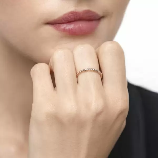 Leaf Jewelry Ring Kugel, 18 K Roségold Begrenzt auf 3 Tage