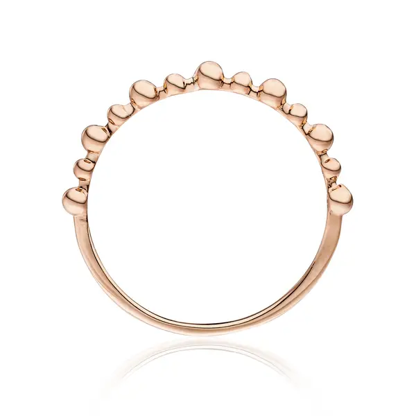 Leaf Jewelry Ring Kugel, 18 K Roségold 2025