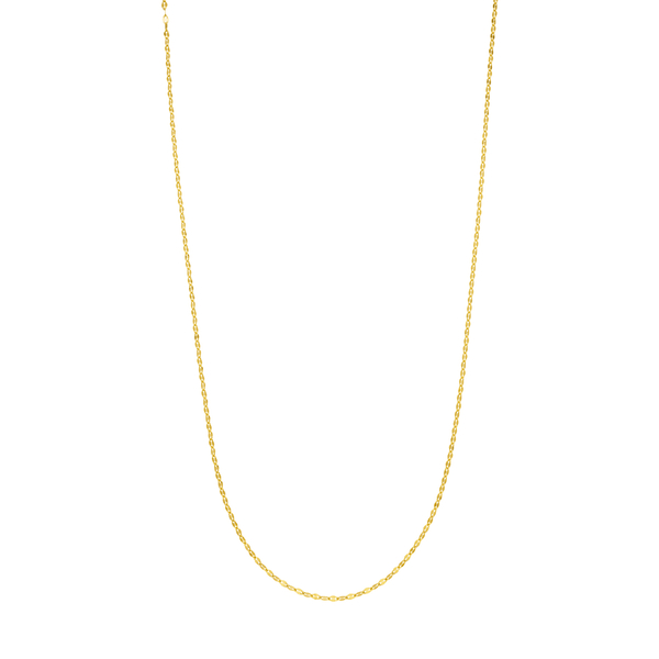 Leaf Jewelry Halskette Shiny Twist, 14K Gelbgold Saisonschlussverkauf