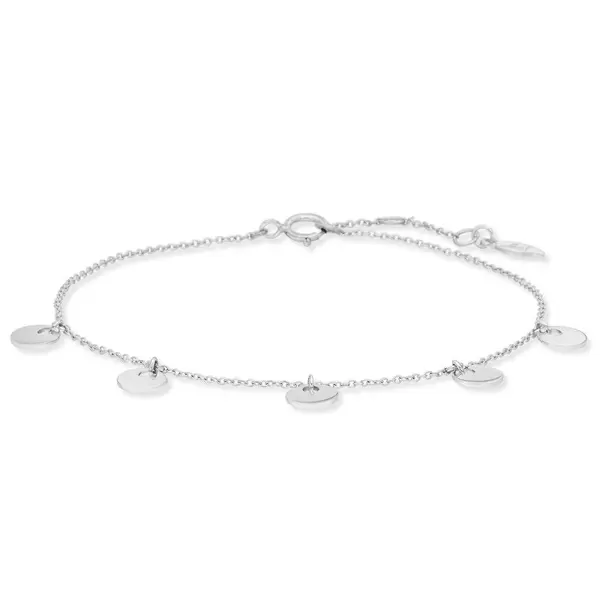 Leaf Jewelry Armkette Platelet, 14 K Weissgold 2025