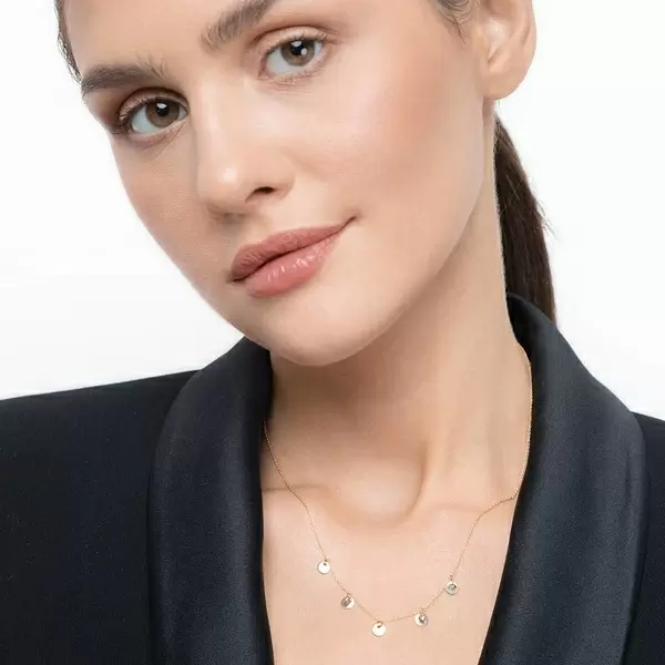 Leaf Jewelry Halskette Platelet, 14 K Gelbgold Meist gekauft