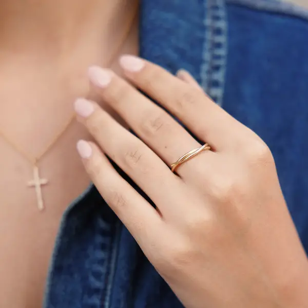 Leaf Jewelry Ring "Tupe", 925 Sterlingsilber 50% Rabatt für begrenzte Zeit