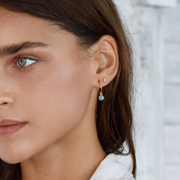 Leaf Jewelry Silber Earring Mix "Ocean Dream", Gelbgold Begrenzte Freigabe