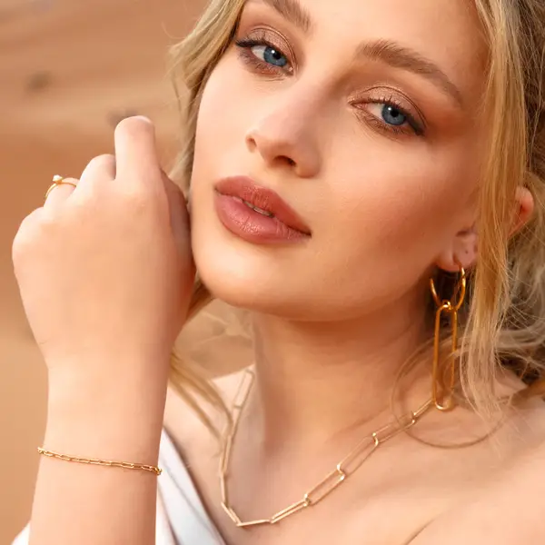 Leaf Jewelry Silber Armkette, CUBE I Black Friday Preise