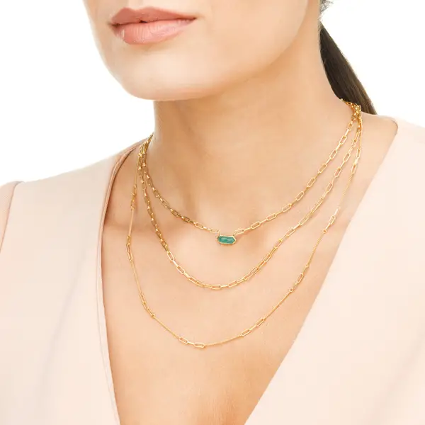 Leaf Jewelry Silber Halskette, CUBE II, Rosegold Rabatte dieses Monats