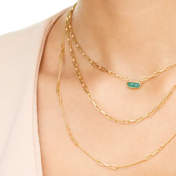 Leaf Jewelry Silber Halskette, CUBE II, Rosegold Rabatte dieses Monats