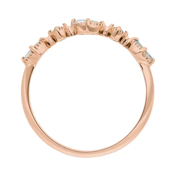 Leaf Jewelry Silber Ring, Oval Gems, Rosegold Flash Sale