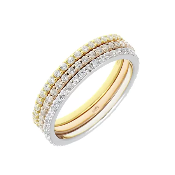 Leaf Jewelry Leaf Memoryring Set, Size 50 Neueste Mode