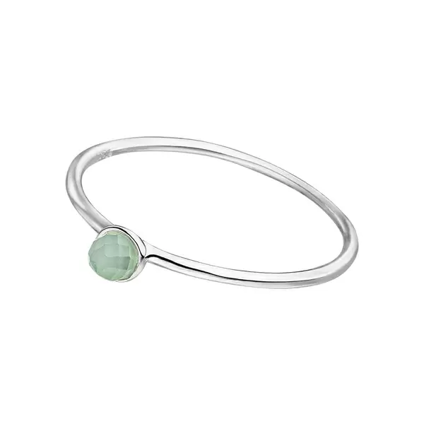 Leaf Jewelry Stacking Ring, Aqua Calzedon, 3mm, 925 Sterlingsilber Letzte 2 Tage