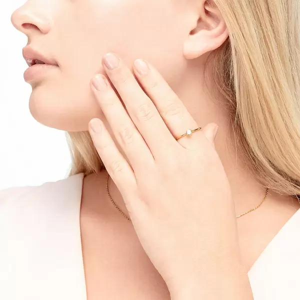 Leaf Jewelry Stacking Ring, Aqua Calzedon, 3mm, 925 Sterlingsilber Letzte 2 Tage