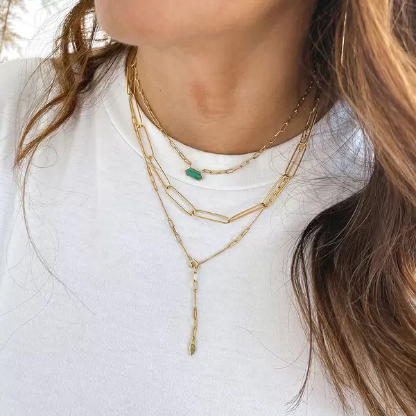 Leaf Jewelry Silber Halskette, CUBE, Grüner Achat, Rosegold Bis zu 60% Rabatt