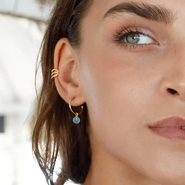 Leaf Jewelry Silber Earcuff, TRIPLE, Rosegold Bis zu 55% Rabatt