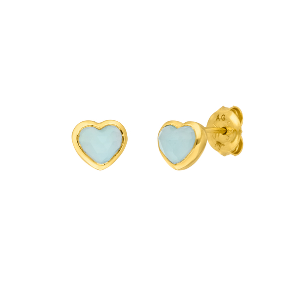 Leaf Jewelry Ohrstecker Valentine, Gelbgold VIP-Rabatte