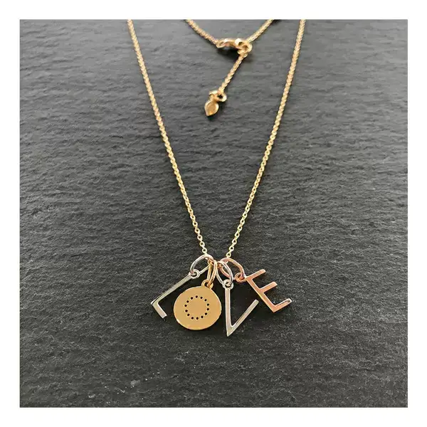 Leaf Jewelry Buchstaben Halskette-B Discount Store für neue Produkte