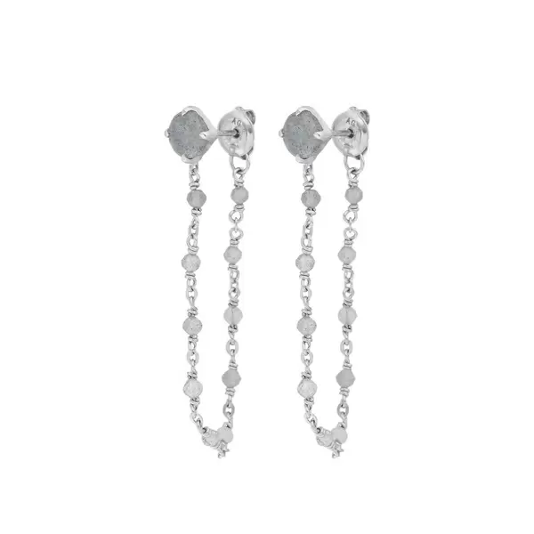 Leaf Jewelry Ohrhänger Flying Gem, Labradorit, 925 Sterlingsilber Angebote